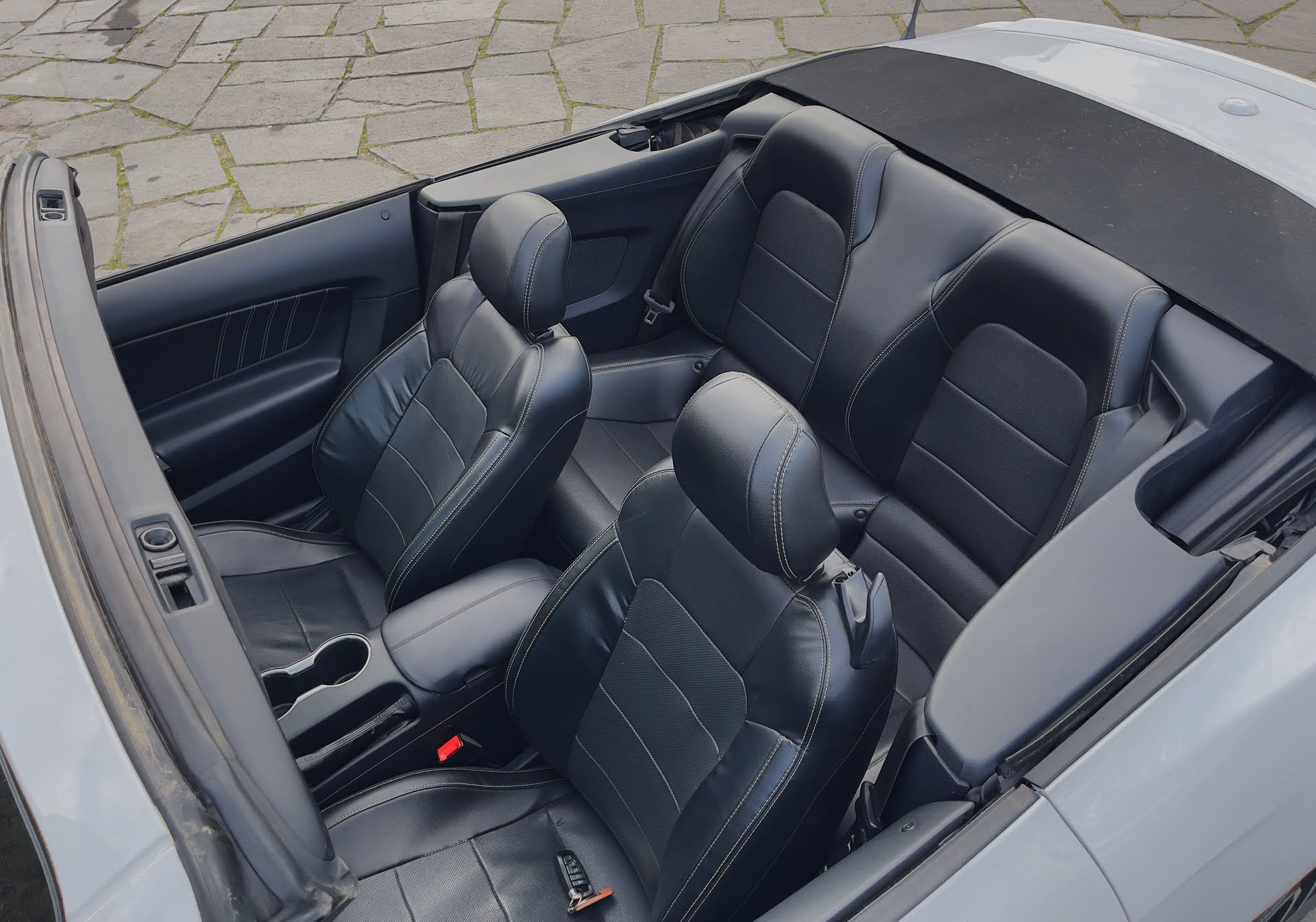 Ford Mustang cab.